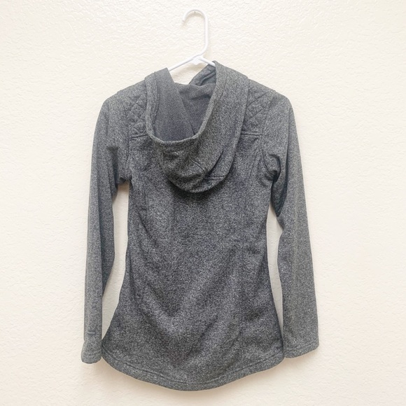 Columbia fleece lined grey hoodie zip up sweater - Picture 2 of 4